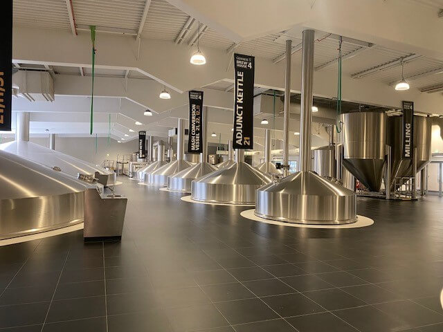 Figure 2: Diageo manufactures 40 pints of Guinness every second