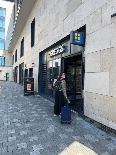 Figure 5: This visit reinforced Greggs’ attention to detail