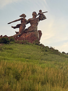 The African Renaissance Monument, a powerful symbol of Africa